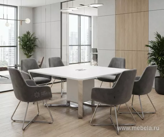 столы Стил Мит Хром