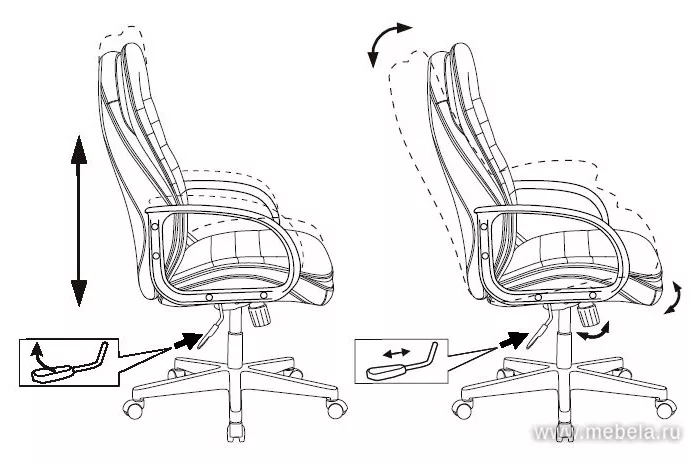 кресло T-9950PL