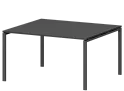 Стол переговорный на П-образном металлокаркасе