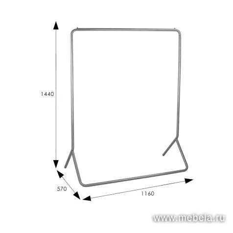 Вешалка напольная Пико 33