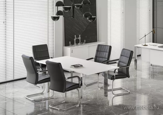 столы Оникс Люкс Белый